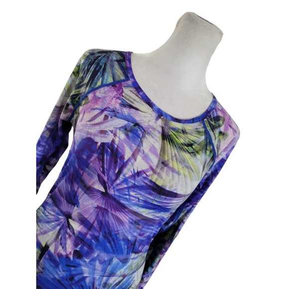 Athleta Womens Aquatic Floral Kailua Rash Guard Size XS - Picture 2 of 9